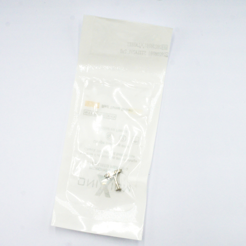 Labret Titane Interne Stérile motif Couronne 5 Strass Blanc Irisé | Itc