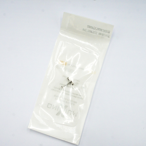 Labret Titane Interne Stérile motif Arc de 3 Strass Rond | Itc