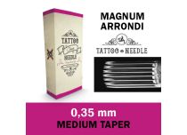 Magnum arrondi stérile, Aiguilles Ø 0.35mm, boîte 50 pcs