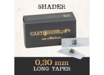 Cartouches M+ Shader RS Ø 0.30mm Long taper