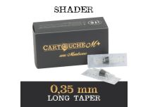 Cartouches M+ Shader RS Ø 0.35mm Long taper