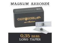 Cartouches M+ Magnum arrondi RM Ø 0.35mm Long taper