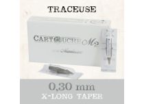 Cartouches M2 Traceuse RL Ø 0.30mm Xlong taper