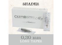 Cartouches M2 Shader RS Ø 0.30mm Long taper