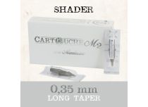 Cartouches M2 Shader RS Ø 0.35mm Long taper