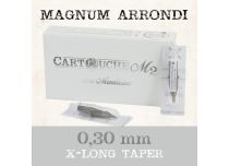 Cartouches M2 Magnum arrondi RM Ø 0.30mm Xlong taper