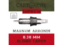 Cartouches SUPRE'M Magnum arrondi RM Ø 0.30mm Xlong taper.