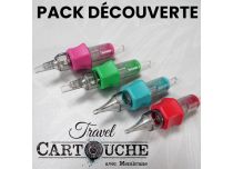 Boîte découverte 10pcs cartouches TRAVEL