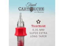 Cartouches TRAVEL Traceuse RL Ø 0,35mm Super Xlong taper