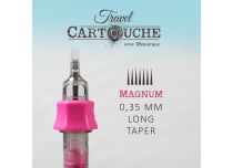 Magnum (M1) - Ø 0,35 mm - Long Taper | Cartouche de tatouage Travel