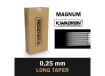 KWADRON Magnum stérile, Aiguilles Ø 0.25mm, Long Taper, boîte 50pcs