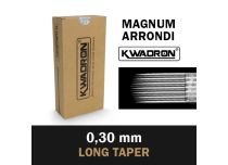 KWADRON Magnum arrondi stérile, Aiguilles Ø 0.30mm, Long Taper, 50pcs