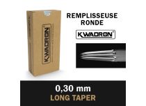 KWADRON Round Shader stérile, Aiguilles Ø 0.30mm,Long Taper, 50 pcs