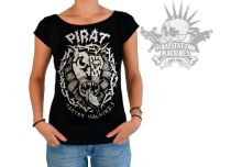 T-Shirt PIRAT DEVIL design by L.Sokolowski  modèle Femme