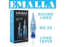 Cartouches EMALLA ELIOT PRO Traceuse Round LinerØ 0.35mm long taper