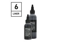 Mélange pour le Tatouage CARBON BLACK  LINER 6 Stérile 50ml