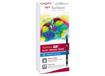 Set de 18 feutres TOMBOW, couleurs basiques.