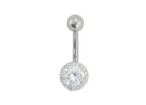 Banane acier fantaisie 1,6x10 crystal blanc