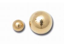 Boule or 750 millièmes vis pour bijoux 1.6mm