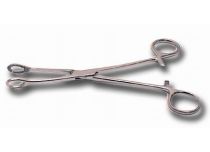 Pince clamp Inox rond 7.5x12.5mm long.18cm