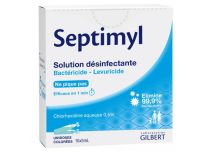 SEPTIMYL GILBERT - Chlorhexidine aqueuse à 0,2 % incolore 5 ml/10 doses stériles