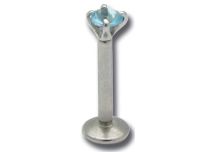 Labret acier interne griffé