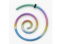 Spirale acier anodisé