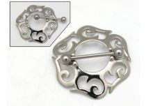 Bijoux de téton acier 14mm