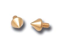 Pointe vis interne acier doré or fin 2 mm pour 1,2