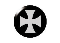 Boule acier vis  logo N°10
