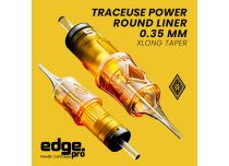Cartouche de tatouage Traceuse Power (RL) - Ø 0,35 mm - Long Taper | Edge Pro