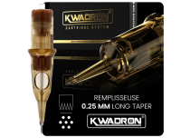 Cartouche de tatouage Remplisseuse (RS) - Ø 0,25 mm - Long Taper | Kwadron