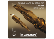  Cartouche de tatouage Sublime Magnum Arrondi (RM) - Ø 0,25 mm - Long Taper | Kw