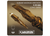 Cartouche de tatouage Sublime Magnum Arrondi (RM) - Ø 0,30 mm - Long Taper | Kwa