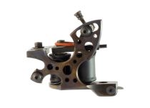 Machine de tatouage à Bobines  Runner 10 tours Cadre acier oil treated Shader |