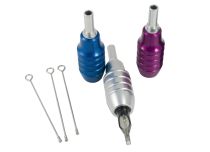  Manchon Aluminium Ø 25mm Réglable pour Cartouche + 3 Guides