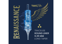 Cartouche Traceuse (RL) - Ø 0,35 mm - Long Taper Renaissance | TRAVEL TATTOO