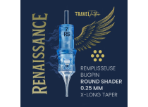 Cartouche Remplisseuse (RS) bugpin - Ø 0,25 mm - XLT Renaissance | TRAVEL TATTOO