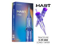 Cartouche de tatouage  Traceuse (RL) - &Oslash; 0,35 mm - Long Taper | MAST PRO