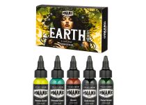 Encre de Tatouage Dynamic INK - St&eacute;rile - 5x30ml - Set Earth