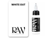 Encre de Tatouage RAW Platinum, st&eacute;rile, coloris : White Out