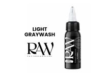 Encre de Tatouage RAW Platinum, st&eacute;rile, coloris : Light Graywash