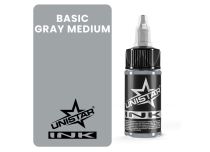 Encre de Tatouage - Stérile - BASIC GRAY MEDIUM | UNISTAR COLORS™ Ink