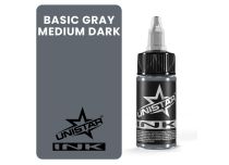 Encre de Tatouage - Stérile - BASIC GRAY MEDIUM DARK | UNISTAR COLORS™ Ink
