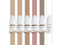 Kit Inovel Skin 1–6 — pigments peau pour camouflage (froid, neutre, chaud, fonceur, blanc)