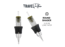 Cartouche de tatouage Remplisseuse (RS) - Ø 0,25 mm - Long Taper | Travel tattoo