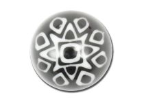Lot de 5 Boules Acrylique Motif Mandala | Itc