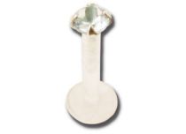 Labret BioFlex 1.2 x 8 mm Embout Cristal Coloré | Itc