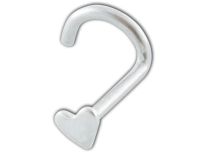 Stud Nez Acier motif Cœur | Itc