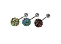 Banane Acier Multi Strass | Itc